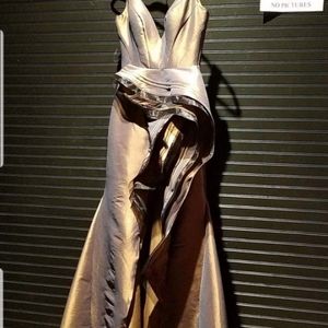 Bronze Evening Pageant Gown